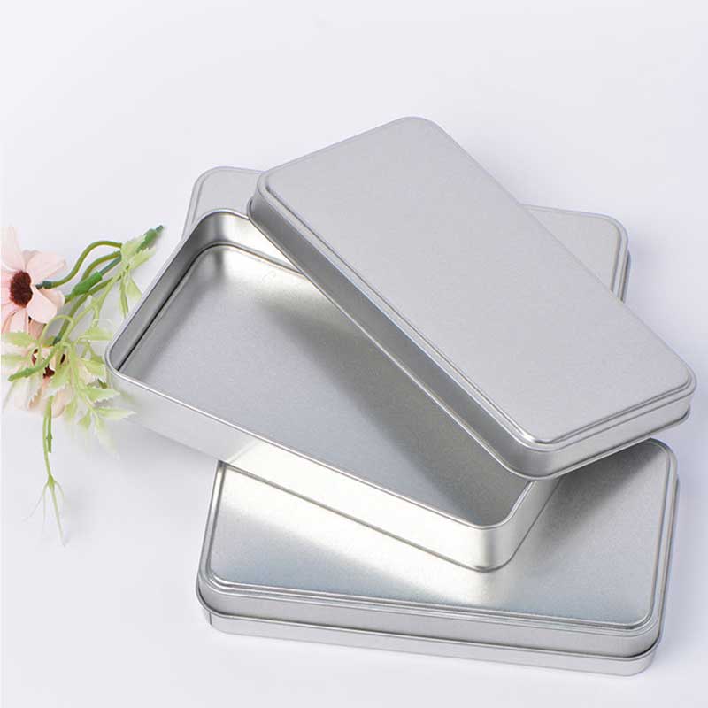 อายแชโดว์ของขวัญกล่องโลหะเครื่องสำอางแปรงกล่องดีบุก 150 * 80 * 25 มิลลิเมตร
