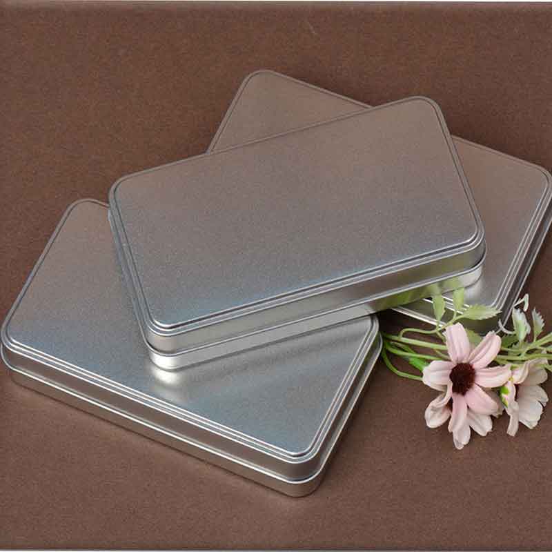 อายแชโดว์ของขวัญกล่องโลหะเครื่องสำอางแปรงกล่องดีบุก 150 * 80 * 25 มิลลิเมตร