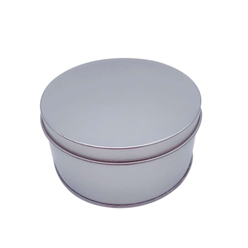 Tinplate รอบสามารถสำหรับบรรจุภัณฑ์ผลิตภัณฑ์อิเล็กทรอนิกส์สามารถปรับแต่งโลโก้ (90 มม. * 45 มม.)