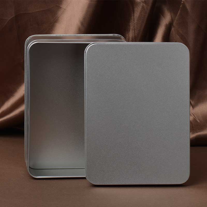 Frosted กล่องเก็บโลหะรังนกของที่ระลึกบรรจุภัณฑ์กล่องดีบุก 220 * 160 * 65 มิลลิเมตร