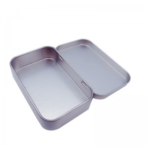 กรรไกรตัดเล็บกล่องสี่เหลี่ยมขนาดเล็กแบบบูรณาการกล่องเหล็กวิลาดแบบบูรณาการ 95 * 60 * 22 มม