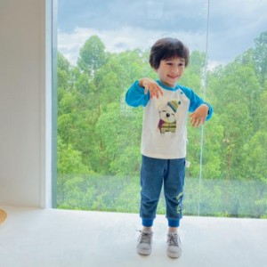 ถักแขนยาวถักกางเกงผ้าฝ้าย