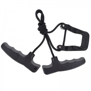 Nika ยิงธนู 454002-07 หน้าไม้เชือกคู่จับสำหรับยิงธนูยิงหน้าไม้เชือกเชือกหล่อกระป๋องสตริงเครื่องมือ