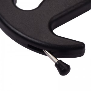 ELONG กลางแจ้ง 42RA01-BK สีดำนิ้วหัวแม่มือปล่อยช่วยเหลือธนูผสมธนูทดกำลังการยิงตัวช่วย