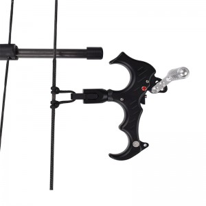 Elong Outdoor 42RA06-BK 360 องศาหมุนยึดธนูทดกำลังปล่อยเอดส์สีดำ