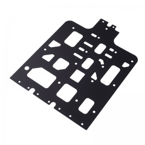 ตู้เก็บพลังงานฉนวนกันความร้อนปะเก็น GE-EFR95 แผ่นฉนวนกันความร้อนสารหน่วงไฟสีดำแผ่นฉนวนกันความร้อน PC สามารถเป็นรูปอุปทาน