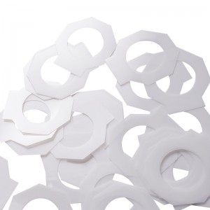 แผ่น Mylar PET สีขาว 0.125mm แผ่นฉนวนกันความร้อนสารหน่วงไฟมอเตอร์อุปกรณ์ไฟฟ้าการขึ้นรูปแผ่น mylar