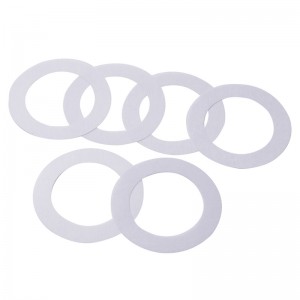 ตงกวน Bopu ขายส่ง DM ฉนวนกระดาษสีขาวฉนวนปะเก็น 0.2 มิลลิเมตรรอบกระดาษฉนวนบาง