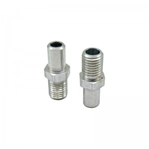 จีน Hexagon กลึงเปลี่ยนชิ้นส่วนซีเอ็นซีเหล็กโลหะที่กำหนดเอง