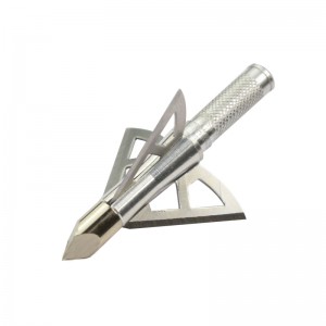Nika ยิงธนู 15B023 3 ใบมีดคงที่ 100/125grain ล่าสัตว์ Broadheads ยิงธนูหน้าไม้กลอนล่าสัตว์