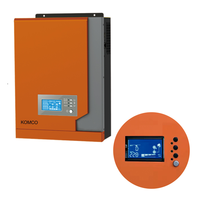 Inverex KM 2.2KW อินเวอร์เตอร์พลังงานแสงอาทิตย์ที่มีการควบคุมการประจุพลังงานแสงอาทิตย์ MPPT คลื่นไซน์บริสุทธิ์เหมาะสำหรับทุกประเภทของเครื่องใช้ในบ้านและสำนักงาน