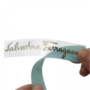 ที่มีคุณภาพสูงที่กำหนดเองยี่ห้อ 3D นูนโลโก้ไฟฟ้าเงาแปรงเงินโลหะสติ๊กเกอร์นิกเกิลบาง