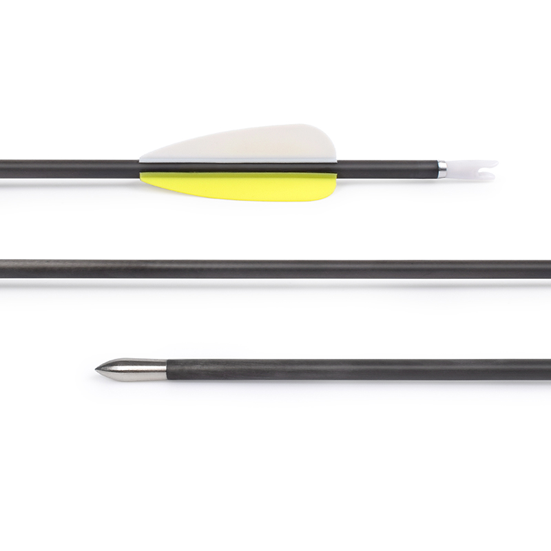 ELONG กลางแจ้ง 121125 ID3.2mm ลูกศรคาร์บอนบริสุทธิ์ 32 \\ '\\' Archery ลูกศรคาร์บอนสำหรับการถ่ายภาพและการปฏิบัติเป้าหมาย