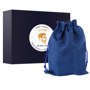 ในสต็อกผู้ชายผลิตภัณฑ์ดูแลผิวของผู้ชายบริสุทธิ์สารอาหารดูแลเคราชุดเคราการเจริญเติบโตน้ำมันเคราชุดครีม