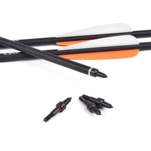 ELONG กลางแจ้ง 119668 OD8.8 มิลลิเมตรกลอนกลาสกลอนกลอน TPU Streamline Vanes Arrows ยิงธนูหน้าไม้กลอน