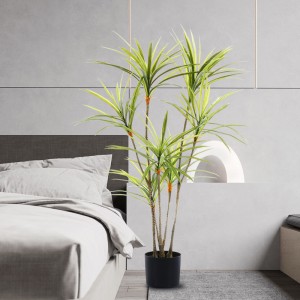 โรงงานอุปทานโดยตรงต้นไม้เทียมพืชต้นไม้เทียมเทียมกระถางต้นไม้ในร่มกลางแจ้งบอนไซต้นไม้ออกแบบใหม่