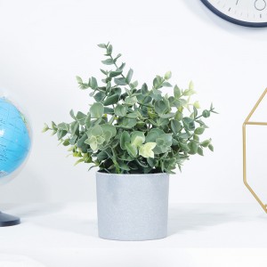 โรงงานโดยตรงจัดหาที่ออกแบบใหม่พืชกระถางเทียมสีเขียวเทียมตกแต่งด้วยความรู้สึกที่ดูดีและสัมผัสจริง