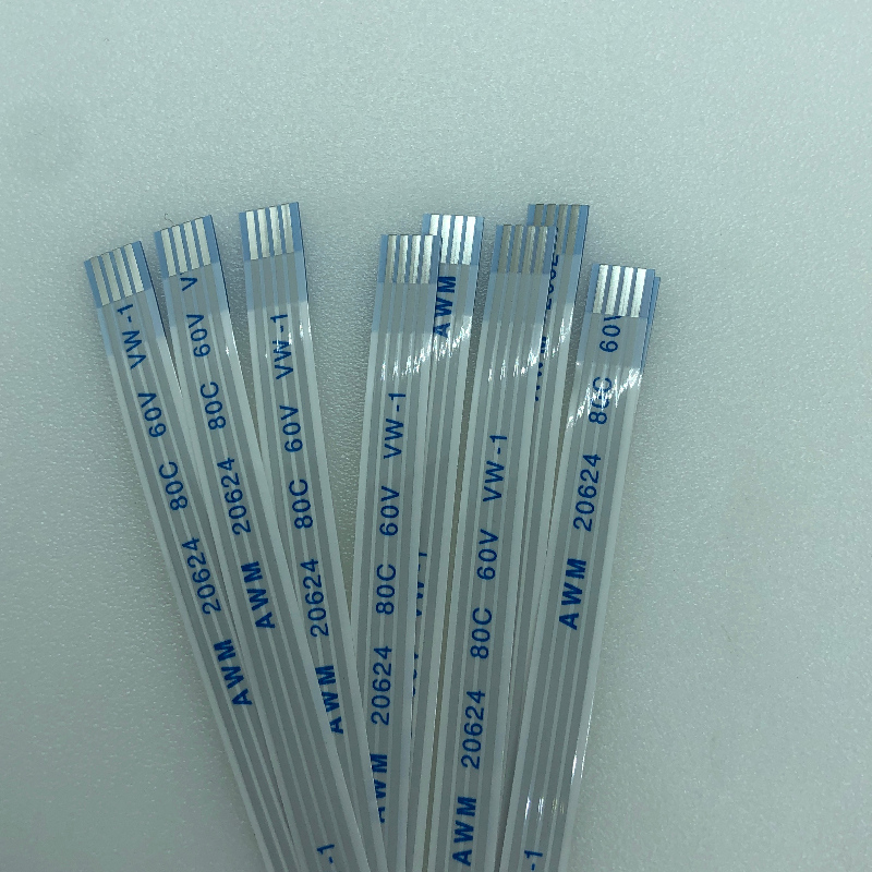 AWM 20624 80C 60V 4P สายริบบิ้นแบน