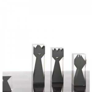 ของเล่นคลาสสิกชุดหมากรุกคริสตัลสูงคริสตัล