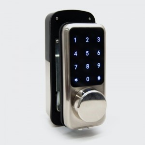 3001 ล็อคปุ่มอิเล็กทรอนิกส์ Deadbolt, ล็อคทัชแพดไฟฟ้าสำหรับทางเข้าประตูหน้า
