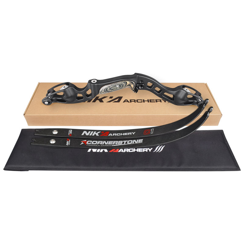 Nika Archery ET-10 62inch Rh RHALUMINIM ILF 19inch Riser RECURVE BOW