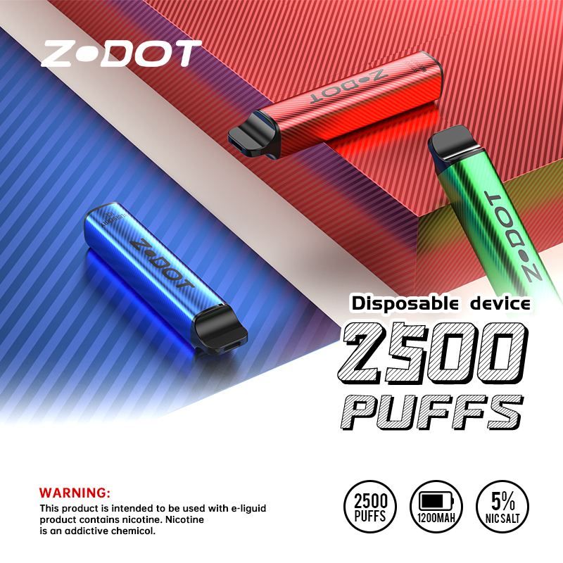 2500 พัฟปากกา edisposabl pave