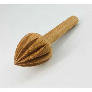 มือทำจากไม้ธรรมชาติไม้คั้นน้ำผลไม้ผักผลไม้