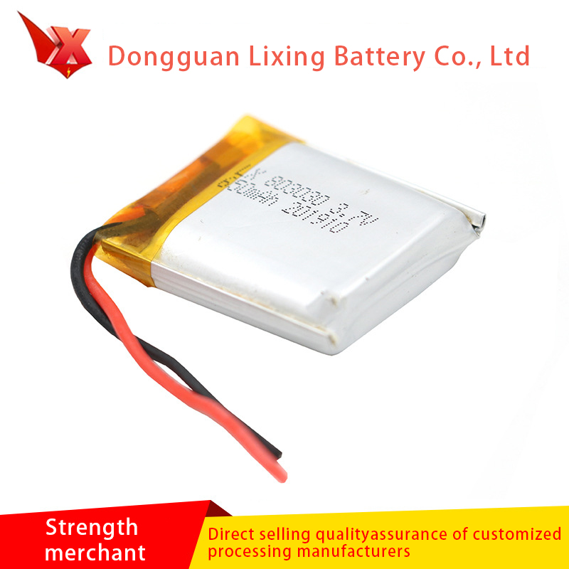 ผู้ผลิตอุปกรณ์ 803030-650mah 3.7V แบตเตอรี่ลิเธียมบางเฉียบแบตเตอรี่พิเศษสำหรับ Walkman และผลิตภัณฑ์สำหรับผู้ใหญ่