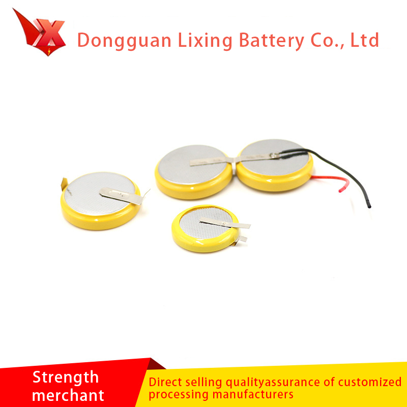 ผู้ผลิตแบตเตอรี่เป็นแบตเตอรี่พิเศษสำหรับไฟฉายขนาดเล็ก CR2032 3.0V ปุ่มเชื่อมต่อแบตเตอรี่
