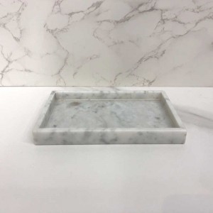 ขายส่งหินอ่อนจริงอุปกรณ์ห้องน้ำที่ใส่แปรงห้องน้ำชุด