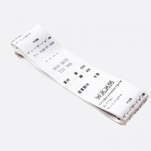 ร้อนขายผลิตภัณฑ์ใหม่ที่กำหนดเองอุปกรณ์ตัดเย็บเสื้อผ้าหน้าจอเสื้อผ้าซาตินทอป้ายสำหรับเสื้อผ้าหมวกรองเท้า