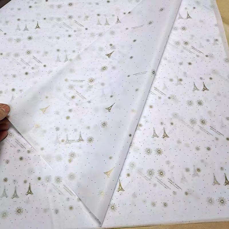 กระดาษห่อกระดาษพิมพ์กระดาษทิชชูโลโก้ที่กำหนดเองพิมพ์ 14 กรัม/17G กระดาษทิชชูของขวัญแพคเกจของขวัญกระดาษทิชชูหลากสี