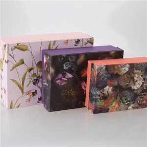 ปุ่มชุบทองละเอียดอ่อนกล่องของขวัญยืดหยุ่น