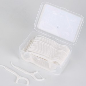 ฉลากส่วนตัวที่ย่อยสลายได้ทางชีวภาพไม้จิ้มฟันทิ้งถ่านไม้ไผ่ในช่องปาก/wooden/wheat straw/plosser flosser stick ฟันทันตกรรมเลือก