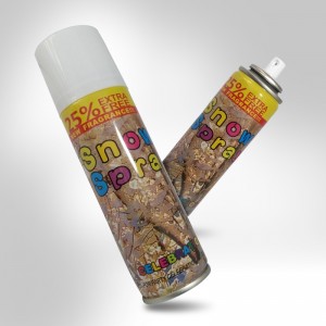 ราคาที่ดีที่สุด 150ml โฟมสีขาวสเปรย์ไต้หวันสโนว์สเปรย์