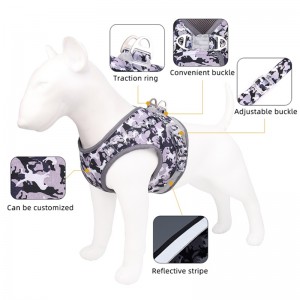 ขายตรงจากโรงงาน! Super Complective Reflective Dog Harness