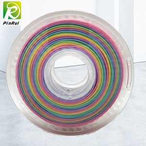 Pinrui เครื่องพิมพ์ 3D 1.75mm Filament สายรุ้งสำหรับเครื่องพิมพ์ 3D