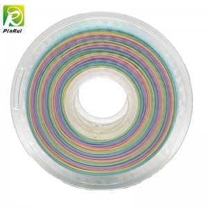 Pinrui เครื่องพิมพ์ 3D 1.75mm Filament สายรุ้งสำหรับเครื่องพิมพ์ 3D