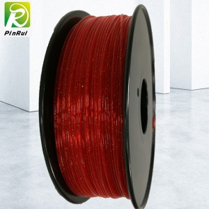 Pinrui เครื่องพิมพ์ 3D 1.75mm PLA Shining ประกาย Glitter Filents สำหรับเครื่องพิมพ์ 3D