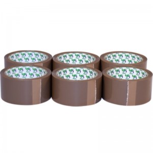 ไม่มีเสียงดัง BOPP เทปบรรจุกาว