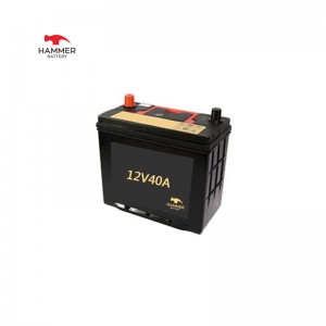 แบตเตอรี่รถยนต์ 12V40A