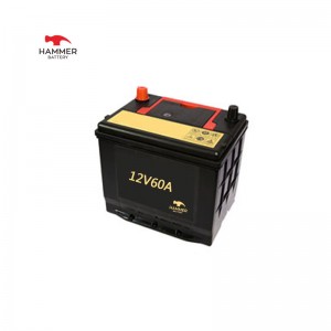 แบตเตอรี่รถยนต์ 12V60A 55D23