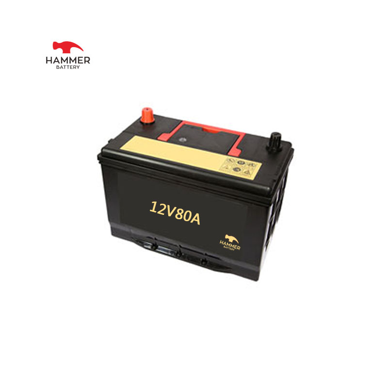 แบตเตอรี่รถยนต์ 12V80A