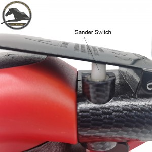 6 ในอากาศแบบสุ่ม Orbital Sander รุ่นที่สร้างด้วยตนเองเกรดอุตสาหกรรม