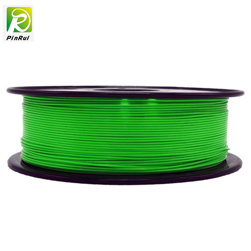 Pinrui ที่มีคุณภาพสูง 1 กก. 3D PLA เครื่องพิมพ์ Filament สีเขียว