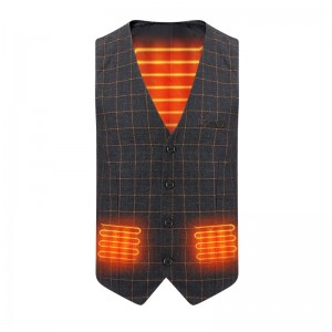 ขายร้อนที่มีสไตล์ผู้ชายร้อนเสื้อกั๊กที่มีพลังงานแบตเตอรี่