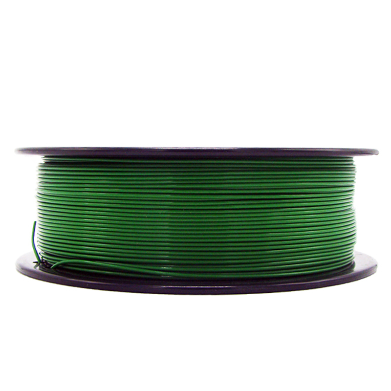 Pinrui ที่มีคุณภาพสูง 1 กิโลกรัม 3D PLA เครื่องพิมพ์ Filament สีเขียวเข้ม