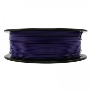 Pinrui ที่มีคุณภาพสูง 1 กิโลกรัม 3D PLA เครื่องพิมพ์ Filament สีม่วงเข้ม