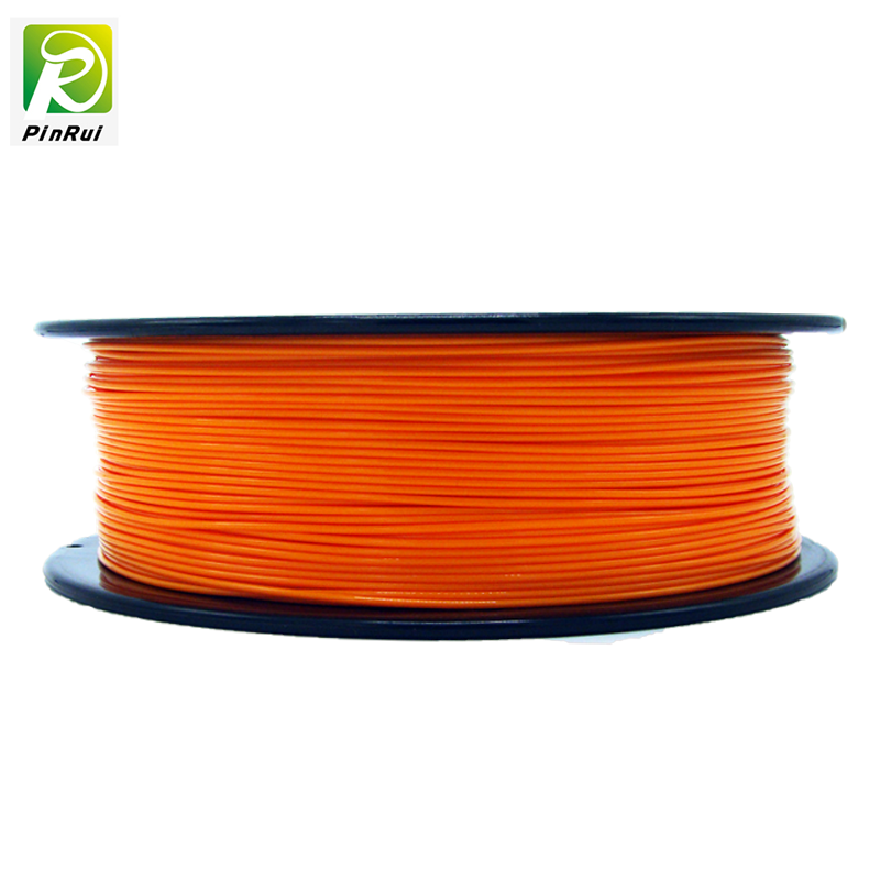 Pinrui ที่มีคุณภาพสูง 1 กิโลกรัม 3D PLA เครื่องพิมพ์เส้นใยสีส้ม