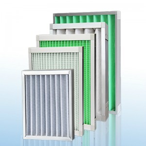 โรงงานขายตรงหลัก pre preated panel hvac กรองอากาศสำหรับเครื่องปรับอากาศกลาง